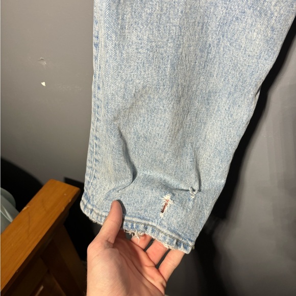 Abercrombie & Fitch The 90s Straight Ultra High Rise Curve Love Jeans Size 28 - Picture 3 of 5